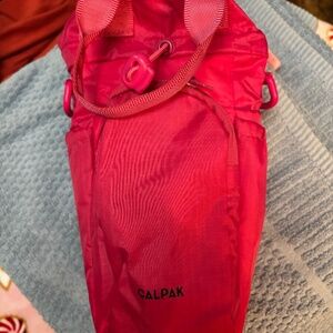 Calpak Dragonfruit Water Bottle Holder NWOT
